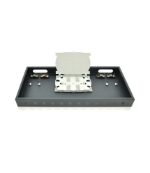 Оптична патч-панель Merlion ML-OP-S405A-12C 12-канальна, SC Simplex adapter, (485*210*44мм)