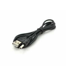 Кабель для планшета USB2.0(M)- 3.5 - 1.35mm(M), 0,7м, Black, OEM