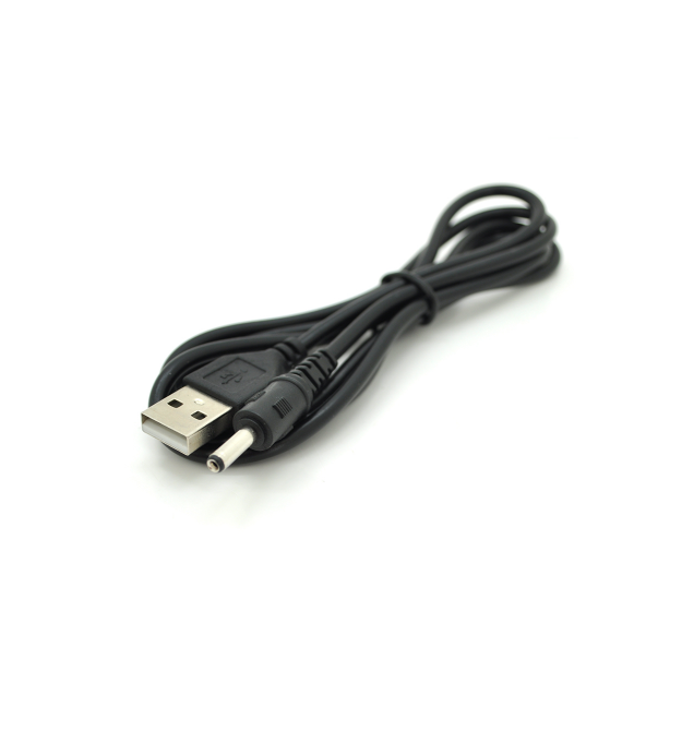 Кабель для планшета USB2.0(M)- 3.5 - 1.35mm(M), 0,7м, Black, OEM