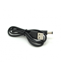 Кабель для планшета USB2.0(M)- 5.5 - 2.1mm(M), 0,7м, Black, OEM