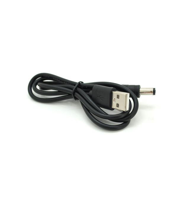 Кабель для планшета USB2.0(M)- 5.5 - 2.1mm(M), 0,7м, Black, OEM