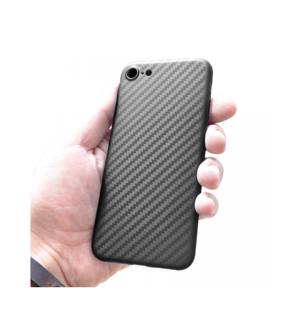 Ультратонкая пластиковая накладка Carbon iPhone 6 - 6s