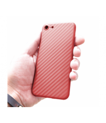 Ультратонкая пластиковая накладка Carbon iPhone 6 - 6s