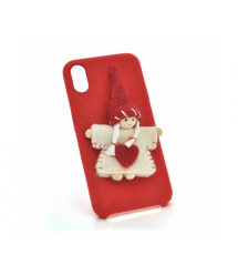 Накладка Angel пушистая iPhone X