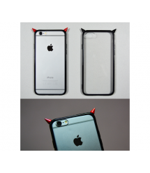 Накладка Рожки iPhone 6 - 6s