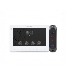 Комплект відеодомофона BCOM BD-780M White Kit ( 7 дюймів домофон з пам&aposяттю, запис по руху, 1000ТВл панель виклику )