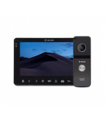 HD комплект відеодомофон та панель виклику BCOM BD-780FHD Black Kit ( 7дюймів домофон з пам&aposяттю, запис по руху, Full HD пан