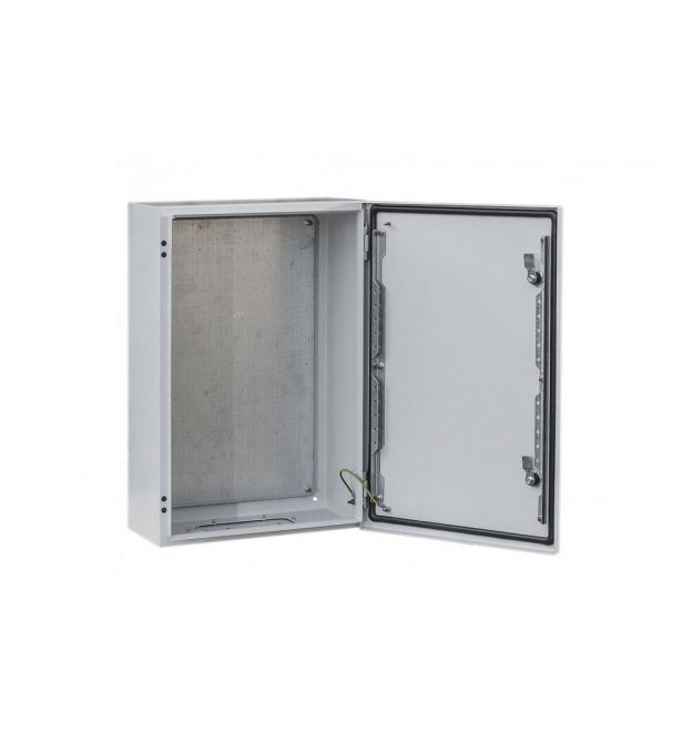 Корпус електротехнічний 300х300х150 - 1,4 з монтажною панеллю, ступінь захисту IP65, метал
