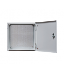 Корпус електротехнічний ЩМП-400х300х250 -1.0 мм з монтажною панеллю 1,5мм, ступінь захисту IP 31, метал