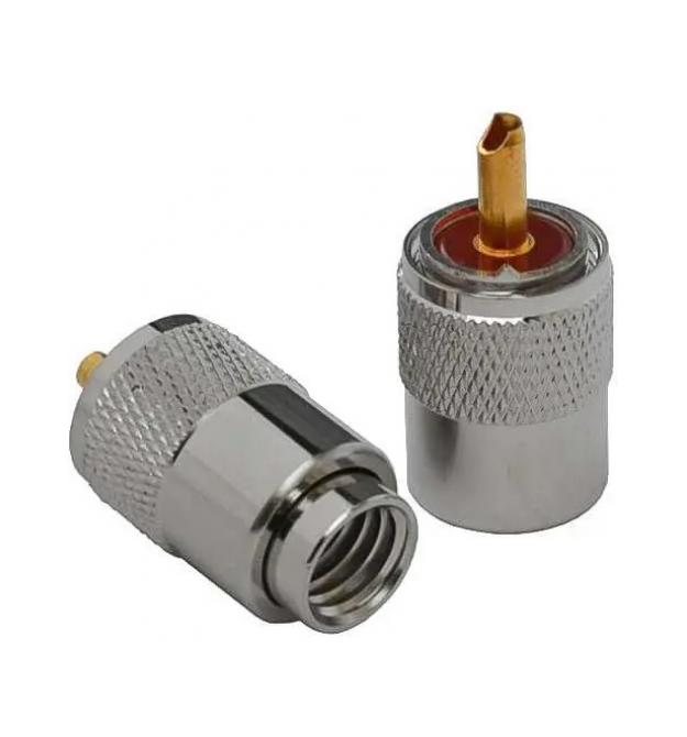 Разъем N-male UHF, PL-259 накрутка на кабель RG-213 цена за 1 шт