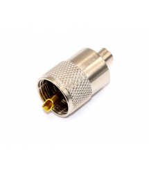 Роз'єм N-male UHF, PL-259 накрутка на кабель RG-58 ціна за 1шт.