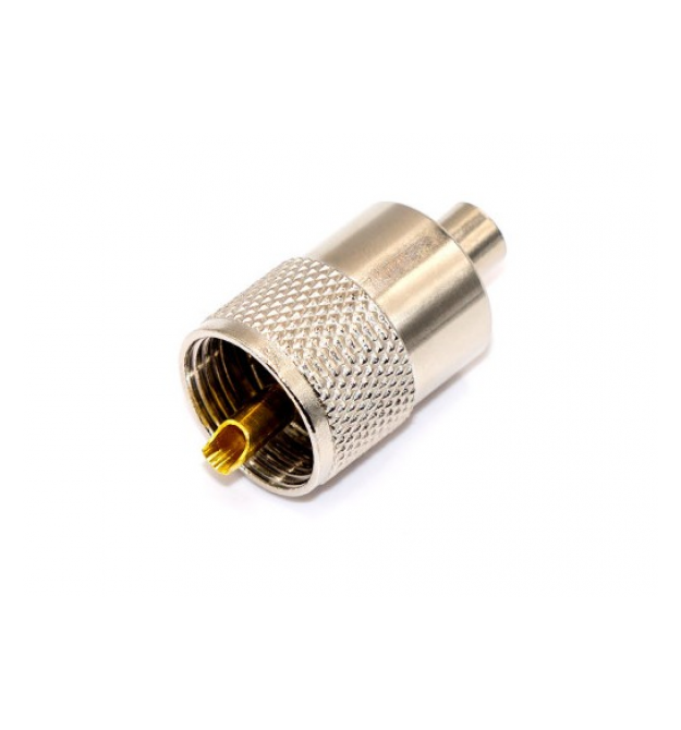 Разъем N-male UHF, PL-259 накрутка на кабель RG-58 цена за 1шт.