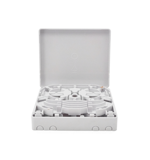 Оптоволоконна з&aposєднувальна коробка Merlion ML-OP-F226, SC - LC - FC, 4 волокна, матеріал ABS