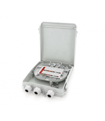 Оптоволоконна сполучна коробка Merlion ML-OP-S312, SC - LC - FC, 8 волокон