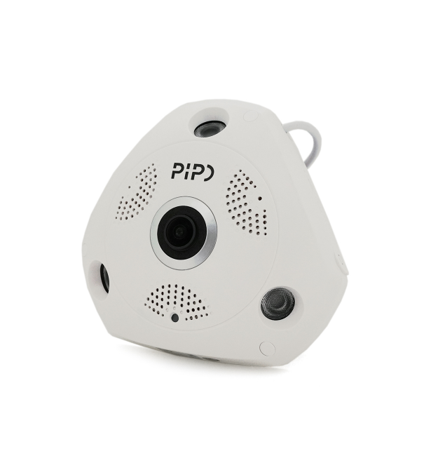 Відеокамера мультиформатна 5MP/8MP PiPo у пластиковому корпусі риб'яче око 170градусів PP-D1U03F500F A-A 1,8 (мм)