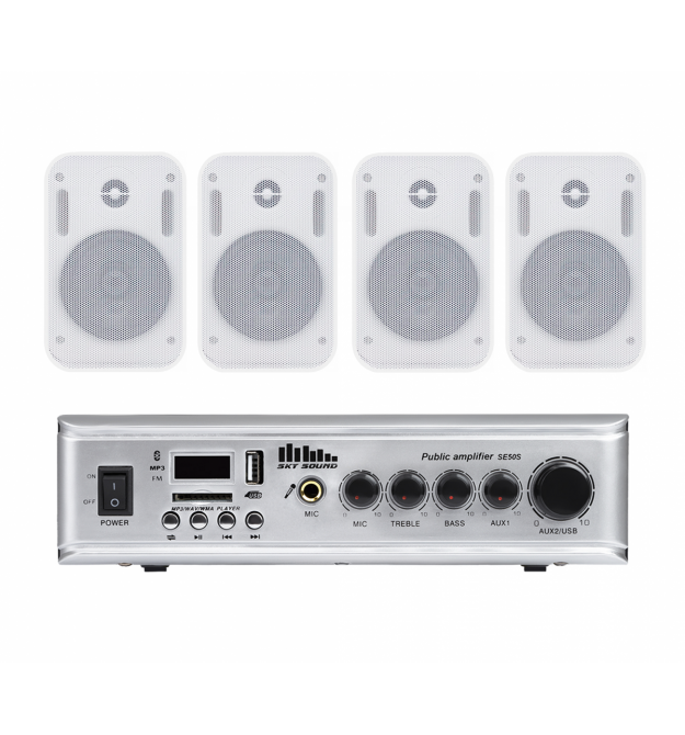 Акустический комплект SKY SOUND WSE-1404 WHITE