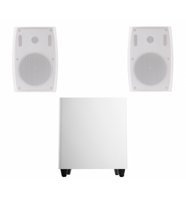 Акустический комплект SKY SOUND SUBT-10W-LS (2*40Вт) WHITE