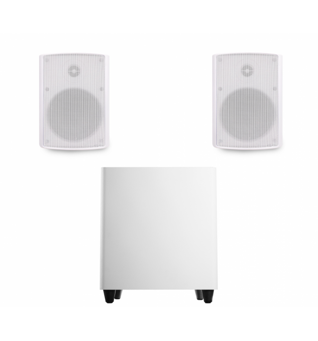 Акустический комплект SKY SOUND SUBT-10W-NS (2*40Вт) WHITE