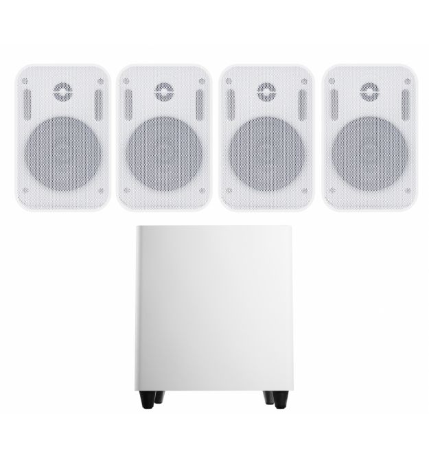 Акустический комплект SKY SOUND SUBT-10W-PM (2*40Вт) WHITE