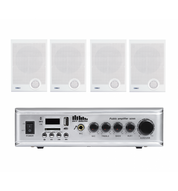Акустический комплект SKY SOUND WSE-2004 WHITE