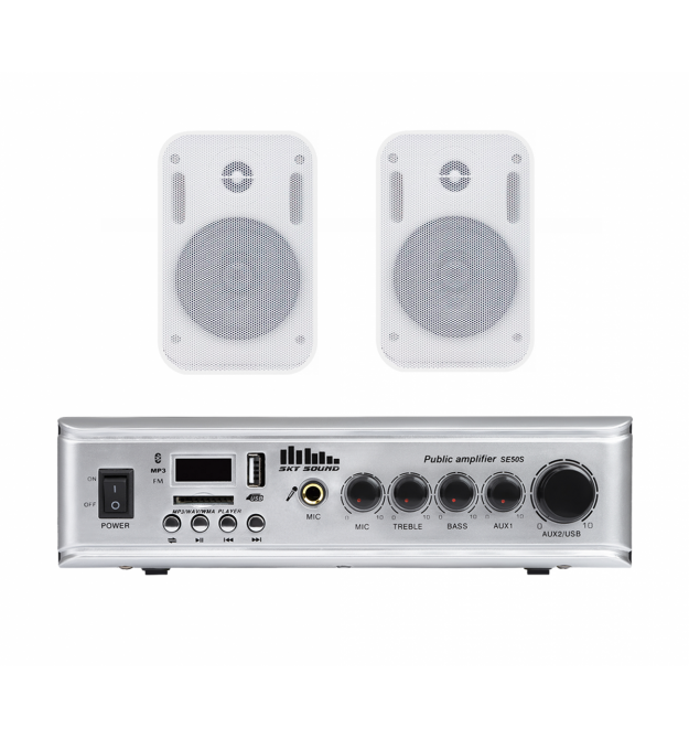 Акустический комплект SKY SOUND WSE-2402 WHITE