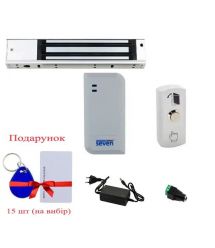 Комплект контроля доступа с магнитным замком 280 кг SEVEN KA-7813