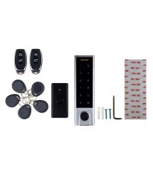 Беспроводной биометрический комплект контроля доступа с радиобрелками SEVEN LOCK SL-7708Fr