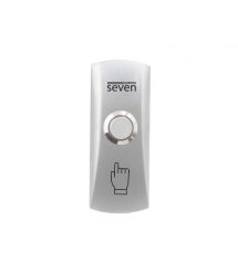 Кнопка выхода металлическая накладная SEVEN K-7492