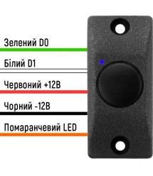 Считыватель SEVEN CR-7457 black