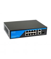 PoE коммутатор (switch) 8 портов SEVEN P-7328G-SFP