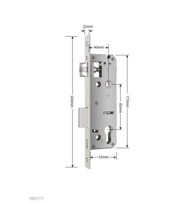 Врезная часть 4085