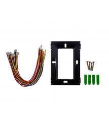 Комплект контроля доступа с электромеханическим замком и домофоном диагональю 4.3" SEVEN KD-7822