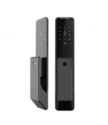 Умный дверной биометрический замок SEVEN LOCK SL-7775BF black
