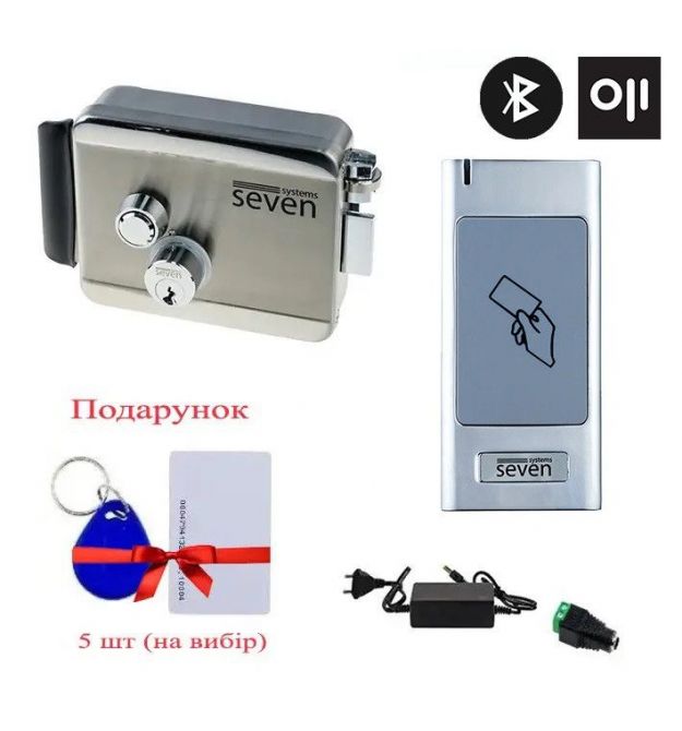 Smart комплект контроля доступа с электромеханическим замком SEVEN KA-7826