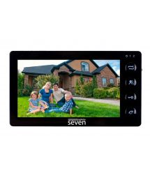Видеодомофон 7 дюймов SEVEN DP-7573 black