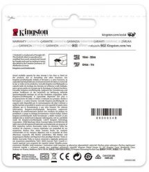 Карта памяти microSDXC Kingston Canvas Select Plus 256 GB Class 10 А1 UHS-1