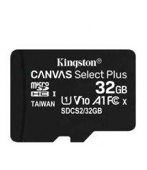 Карта памяти для домофона microSDHC Kingston Canvas Select Plus 32 GB Class 10 А1 UHS-1