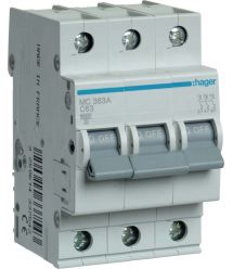 Автоматичний вимикач In - 63 А "C" 6kA