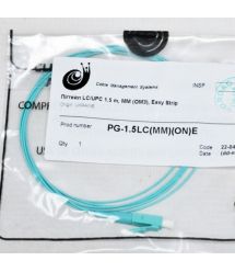 Пігтейл LC-UPC 1.5 м, MM (OM3), Easy Strip, Corning fiber