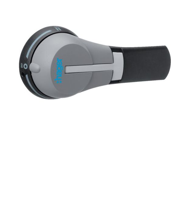 Поворотная рукоятка на дверь для реверсивных рубильников HI h125-630A, сталь, пластик