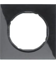 Рамка 1Х пластик-чорний, R.3