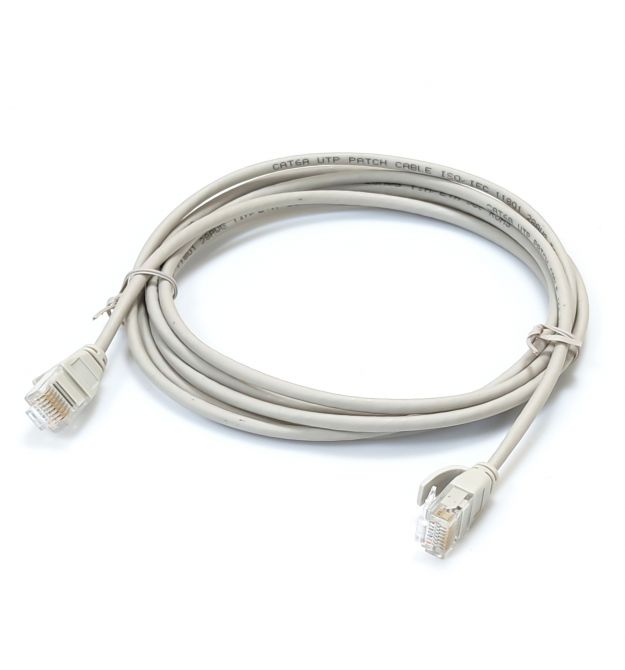 Патч-корд U-UTP, 0.5м, кат. 6А, 28AWG Slim, LSZH