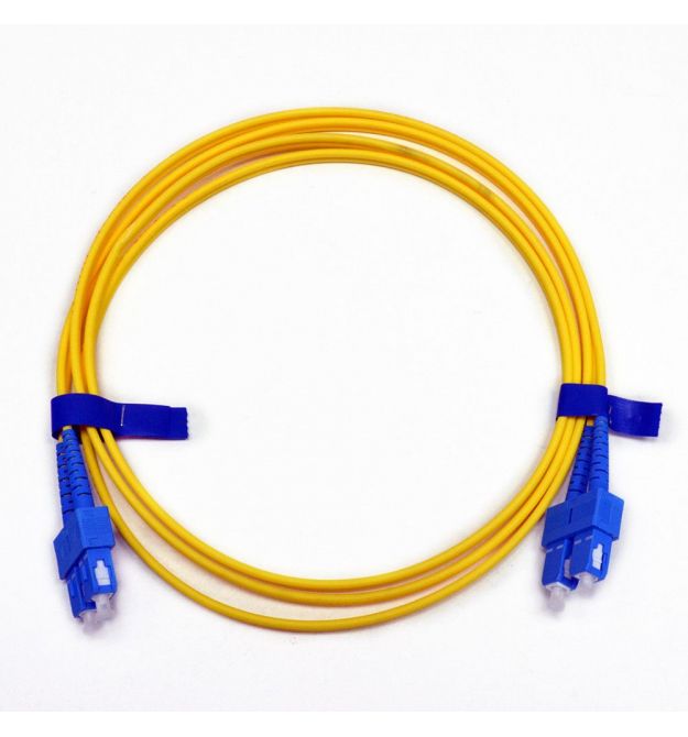 Патчкорд SC-UPC-SC-UPC SM 2м Duplex, Slim (2мм)