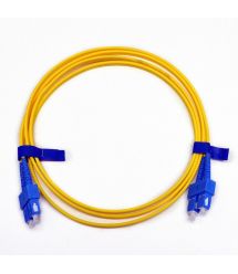 Патчкорд SC-UPC-SC-UPC SM 3м Duplex, Slim (2мм)