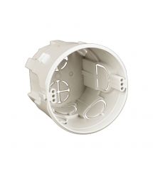 Подрозетник в стену 66мм глуб., 73мм диам., стыкуемый, серый, KOPOS