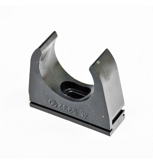 Крепление трубы 40 мм D40мм ПВХ t применение –25+60 с черный