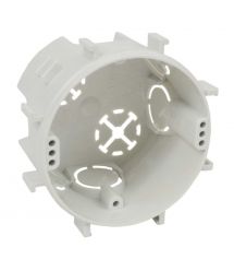 Підрозетник в стіну 45мм глиб., 70мм діам., стикуємий, сірий, ПВХ, KOPOS