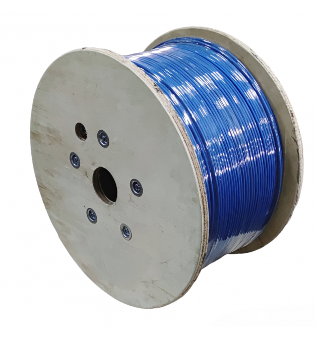 Кабель S-FTP 550-23 4P Everon, кат. 6а, LSZH, FRNC (CPR C), синий, 1000 м, Corning