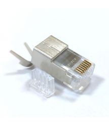 Конектор RJ45 STP кат. 6A-8, 50μ, 1.45мм, зі вставкою