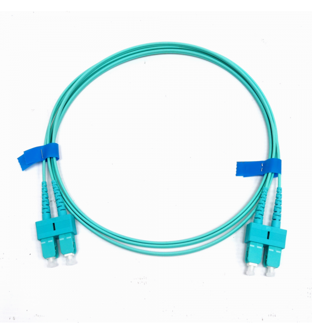 Патчкорд SC-UPC-SC-UPC MM (OM3) 10м Duplex Slim